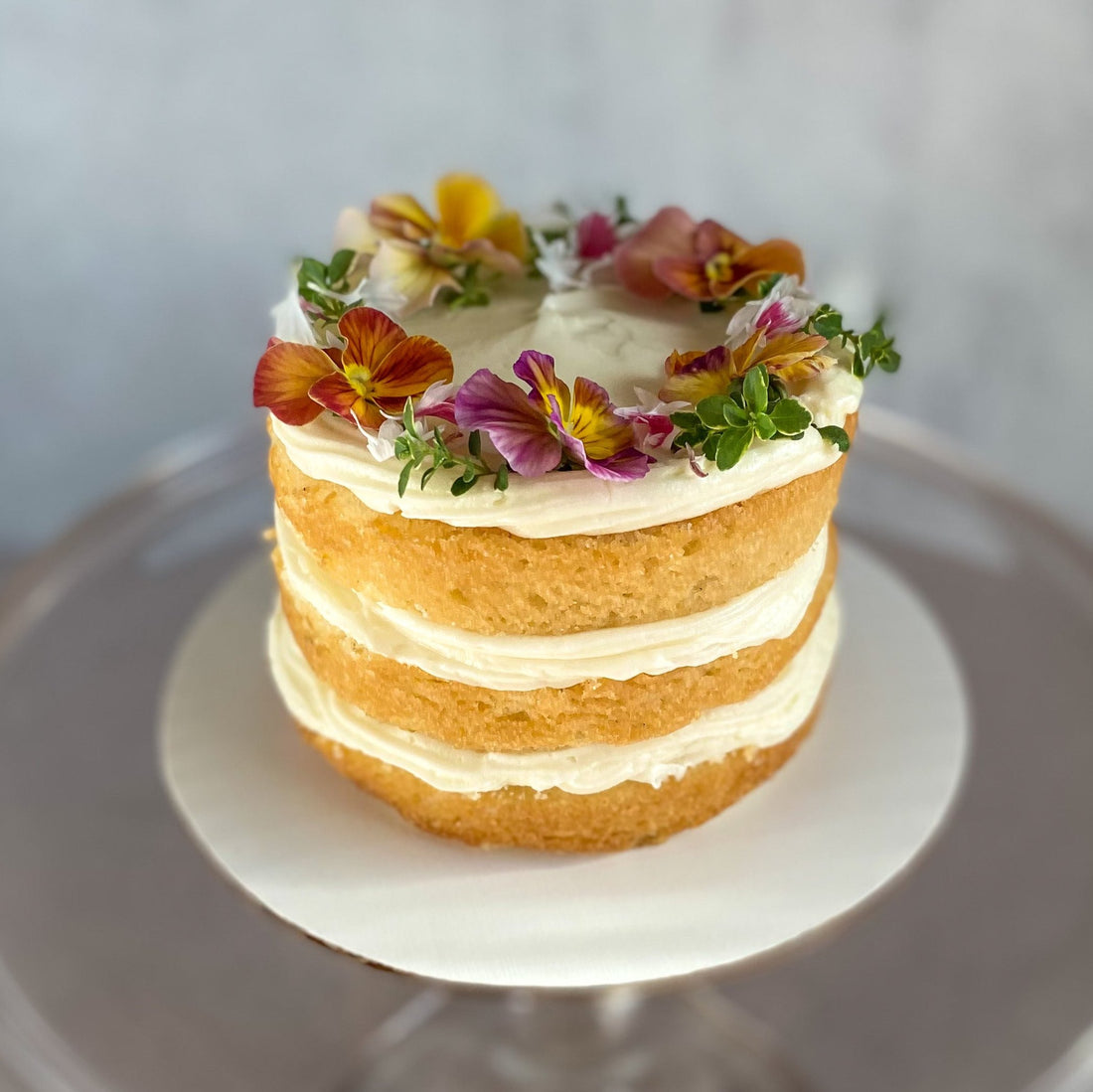 Floral Funfetti NEXT-DAY Party Cake