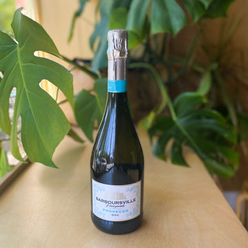 A bottle of Barboursville Prosecco.