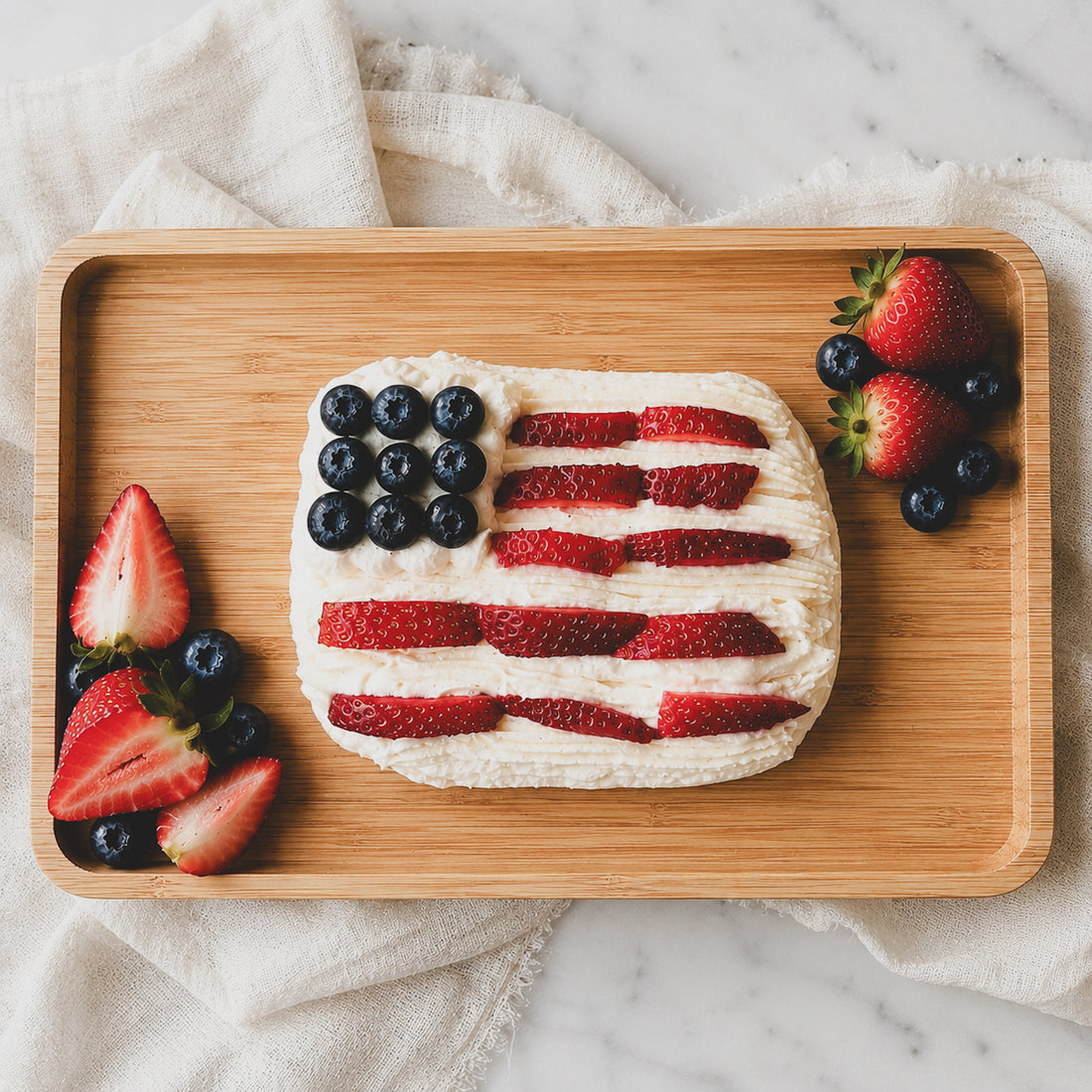 American Flag Pavlova
