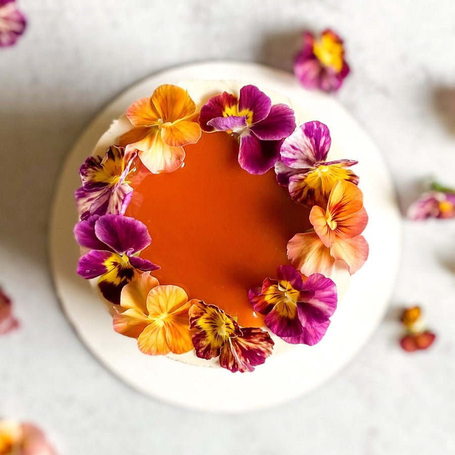 Rainbow Carrot Party Cake