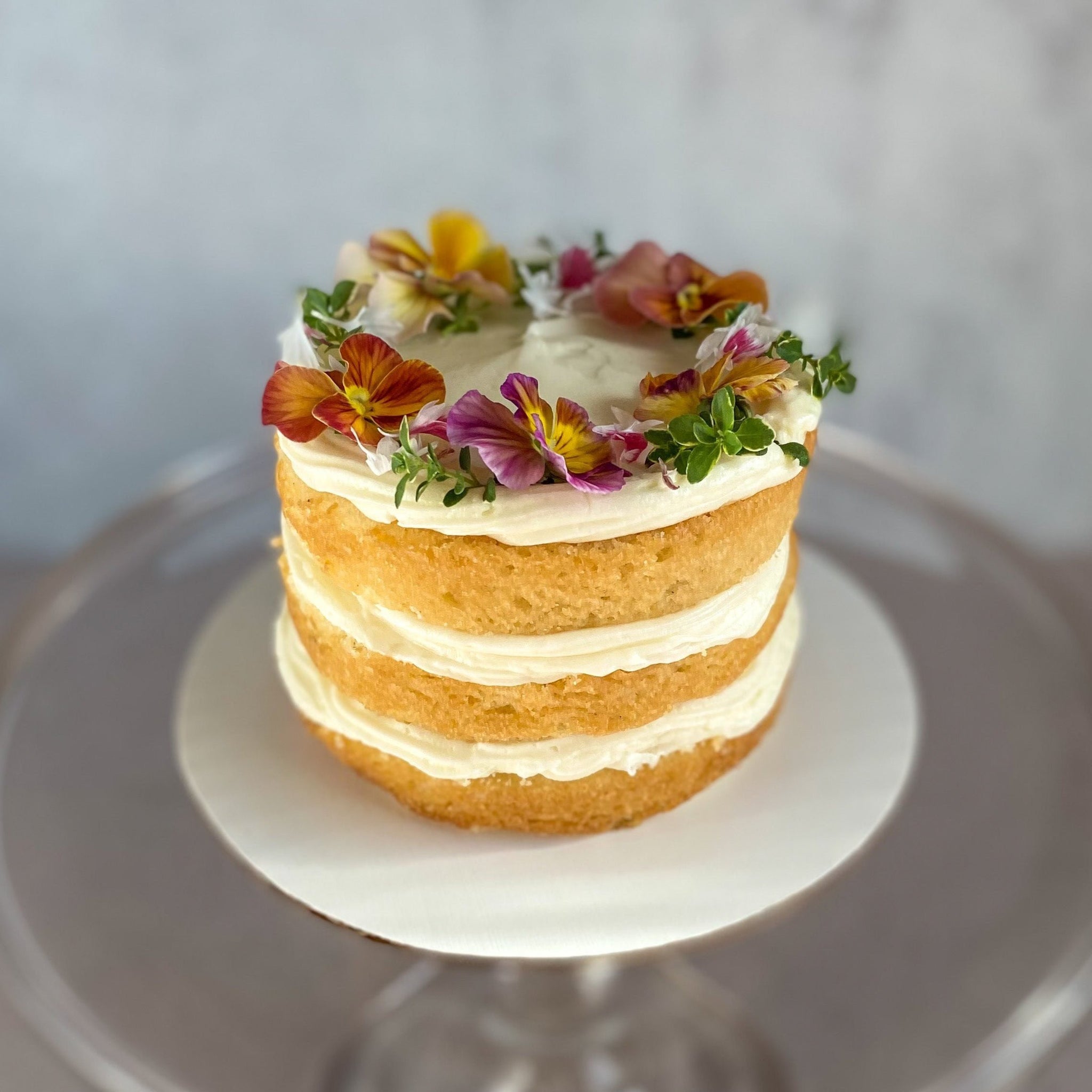 Golden Vanilla Party Cake - Available for Local Charlottesville Pick-Up ...