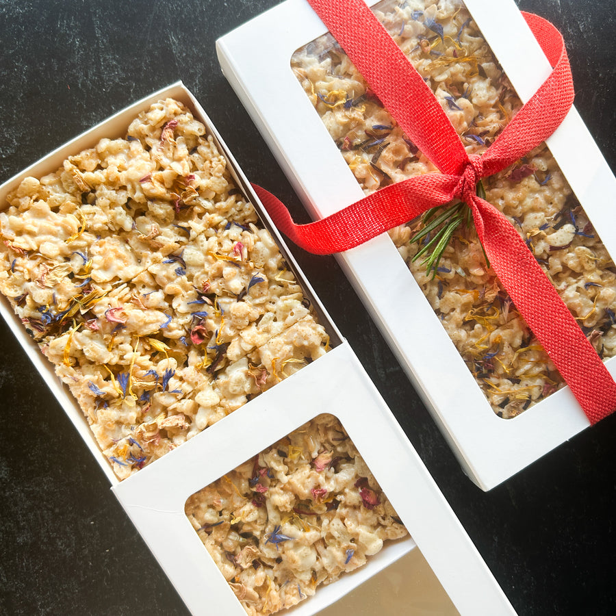 Gluten-Free Browned Butter Rice Treat Box