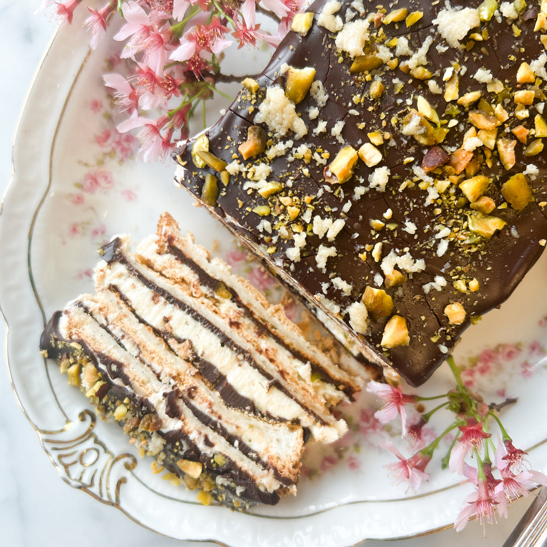 Chocolate Halva Torte