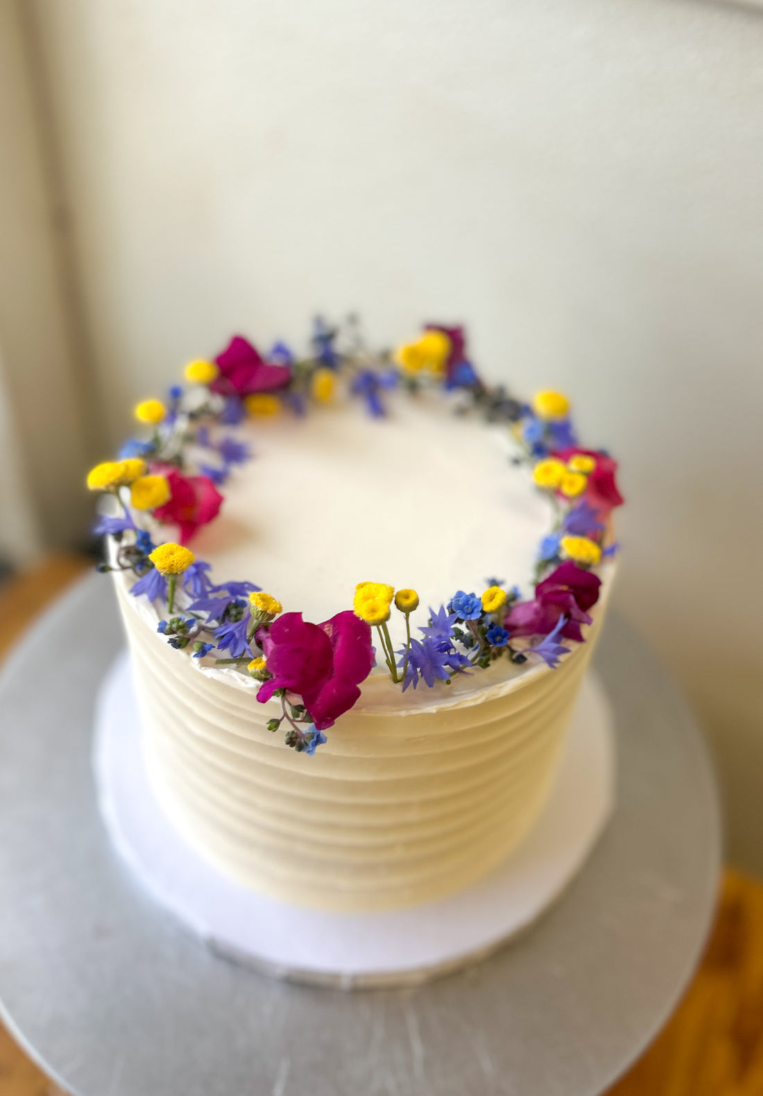 Single-Tier Celebration Cake