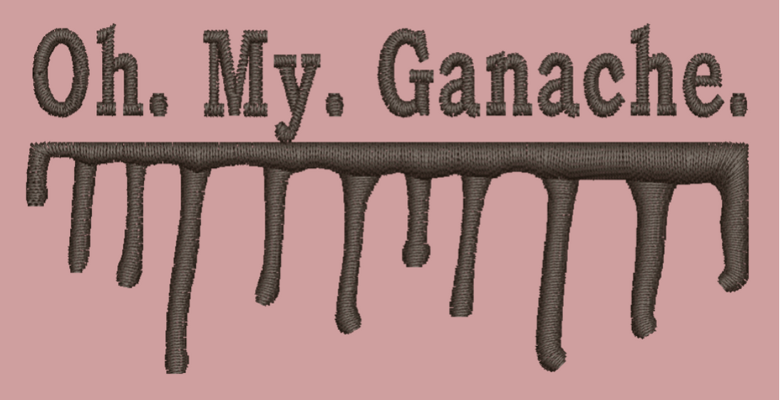 Oh. My. Ganache. Embroidered Cap