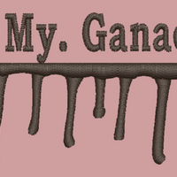 Oh. My. Ganache. Embroidered Cap