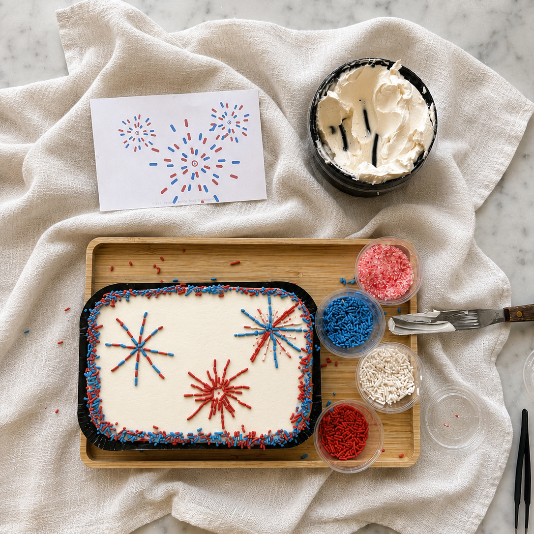 Fireworks Sprinkle Embroidery Kit