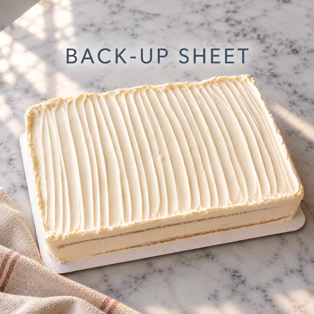 Back-Up Sheet Cake x1