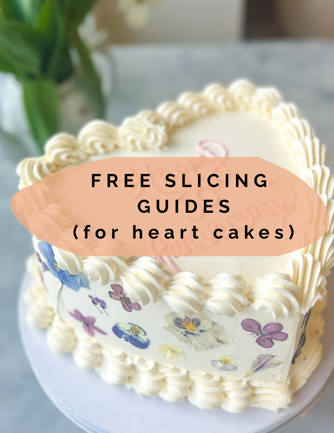 Serving Charts for Heart Cakes - FREE Downloadable