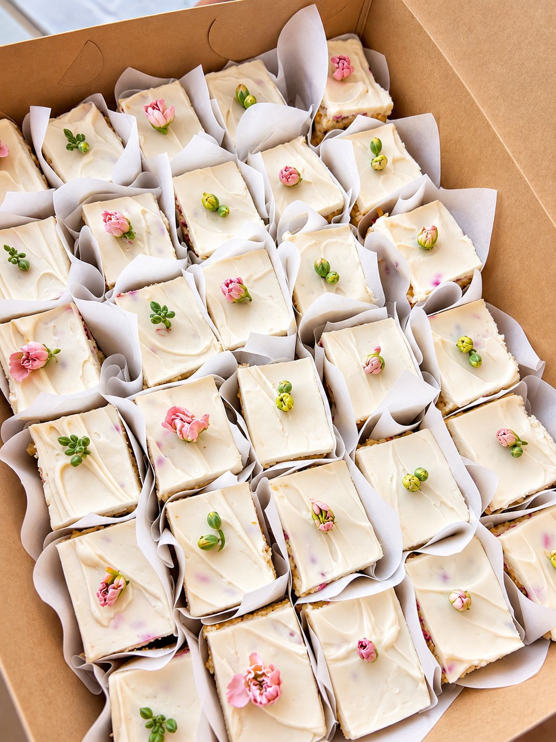 Edible Floral Garnish Upgrade